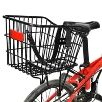 Оптовая продажа велосипеда корзина заднего корзины складной автомобиль студенческая сумка корзина заднего коляски синий велосипед аксессуары