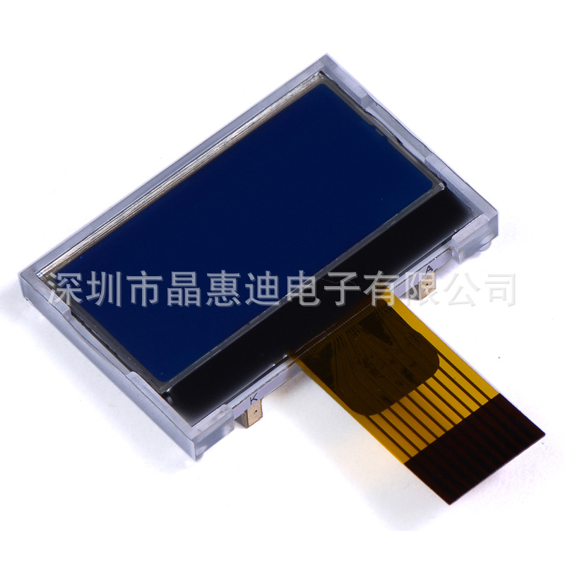 Һ��ģ��/12864/1.2Ӣ��/ST7567/���װ���/JHD12864-G406BOW-B