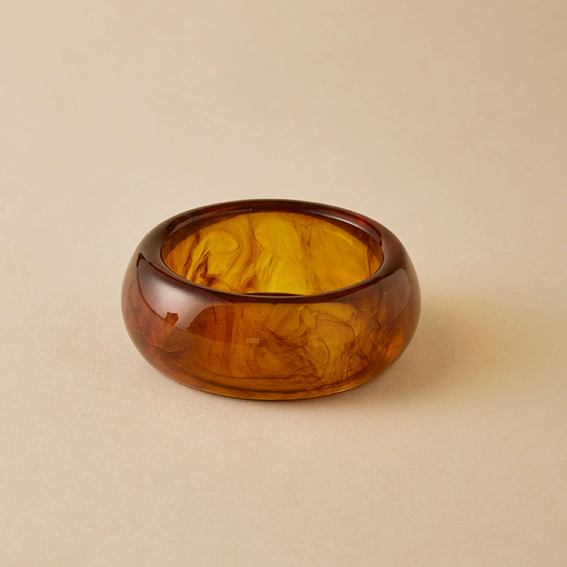Marble acrylic classic retro bracelet