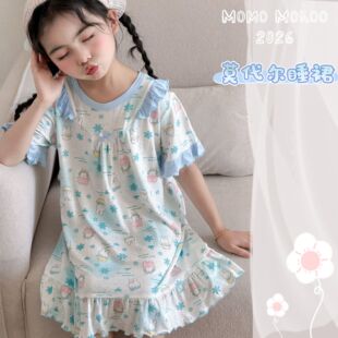 2026�¿�ŮͯĪ����˯ȹ��ͯ�ļ���ͨ�ɐۼҾ�ȹ��Сͯ�����B��ȹ