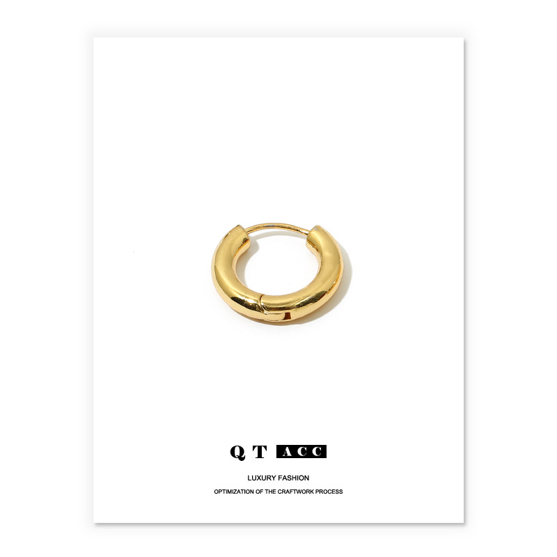 Latón chapado 18K oro real moda europea y americana pequeño estilo exquisito accesorios elegante lujo DIY joyería colgante pendientes