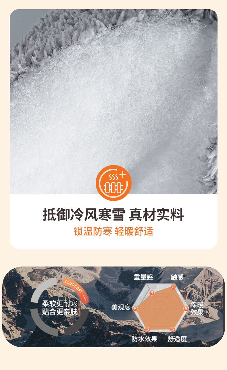 2025 Random Electric Motorcycle Handlebar Covers Winter Warm Battery Car Gloves Waterproof Windproof Gloves Plus Velvet