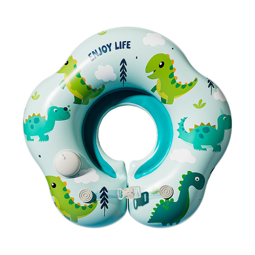 Circle Odd Children Swim Ring Inflatable Baby Neck Ring Double Layer PVC 0-3 Years Arm Float Baby Thick Cartoon Life Jacket