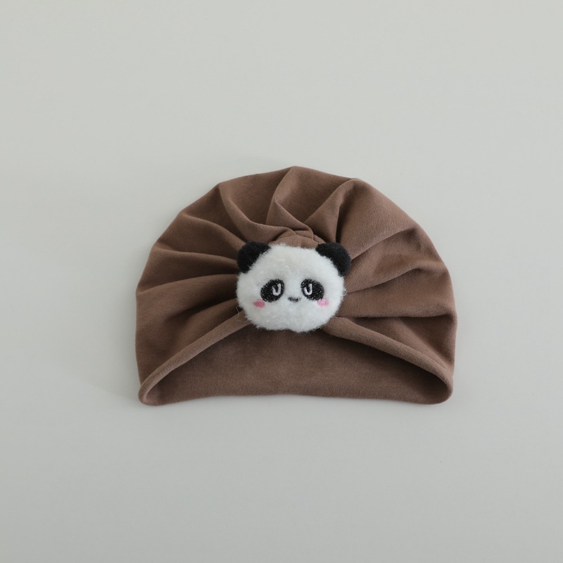 Sombreros para bebés primavera y otoño lindo super lindo puerta de protección de halógeno sombrero indio para bebés de hombres y mujeres cómodos sombreros de cabello pequeño mes sombrero de embarazo