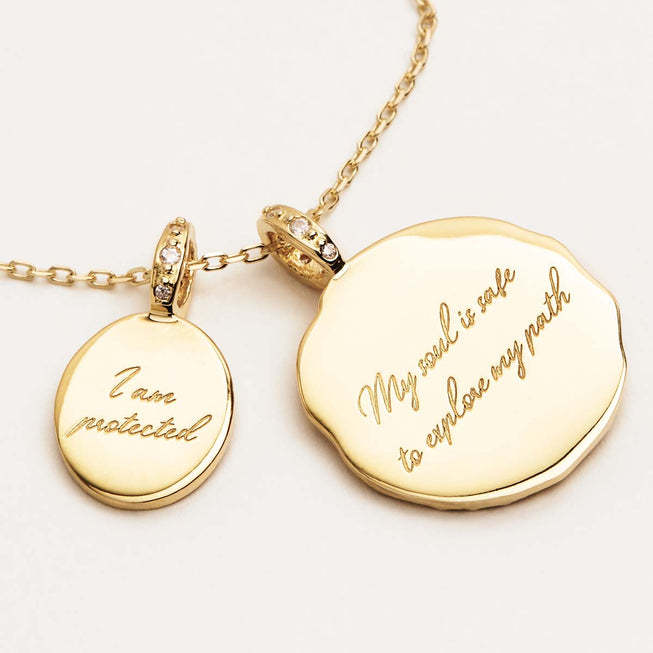 Fashion Eye Copper Pendant Necklace Zircon Copper Necklaces