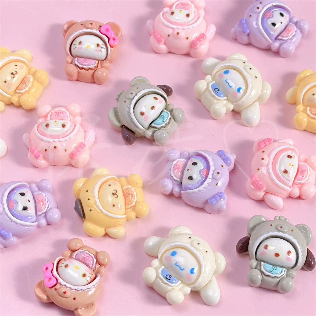 Sanrio, картонный кремовый материал, магнит на холодильник, канцтовары, ручная работа