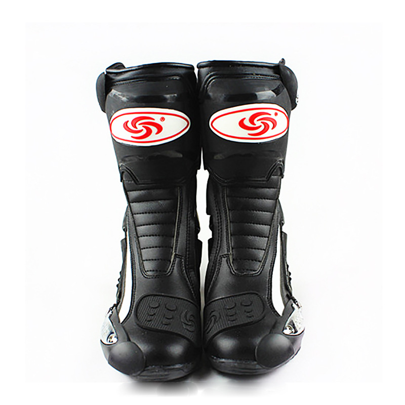 Botas de montar de motocicleta impermeable caída-resistente zapatos de carreras Cruz-país botas cuatro estaciones transpirable zapatos de la motocicleta Knight botas equipo