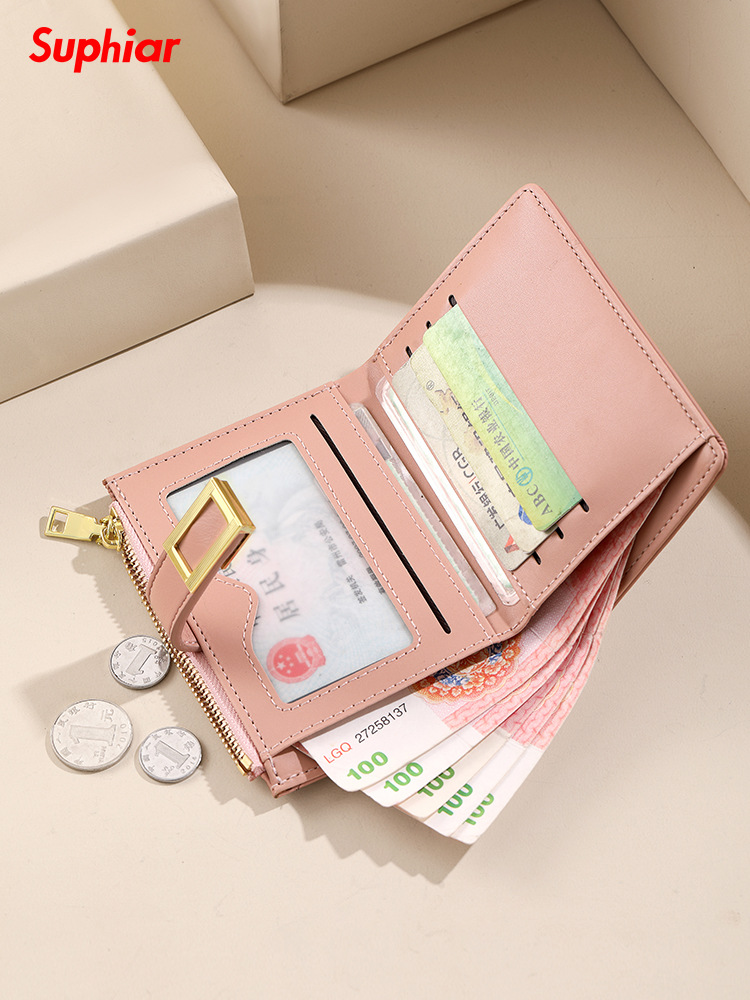 Rusia wb crossover ozon estuche para tarjetas explosivas cerradura cremallera almacenamiento multifuncional cambio corto billetera para mujer