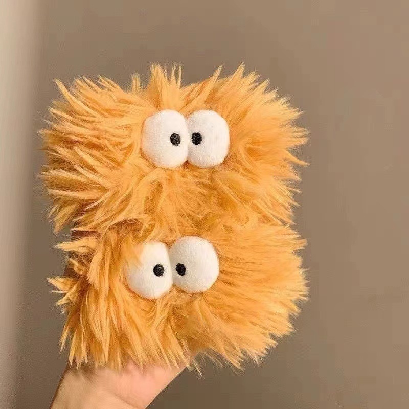 Nuevo lindo divertido feo lindo ojos grandes lavado de cara correa de muñeca de felpa absorbente fuerte lavado de cara impermeable y a prueba de humedad pulsera