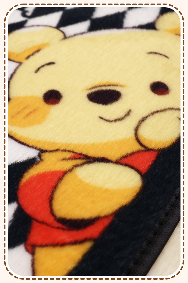 S024 Stuffed Bee Nini Winter Warm Car Cushion Car Cushion Cartoon Cute Stuffed Car Seat Cover