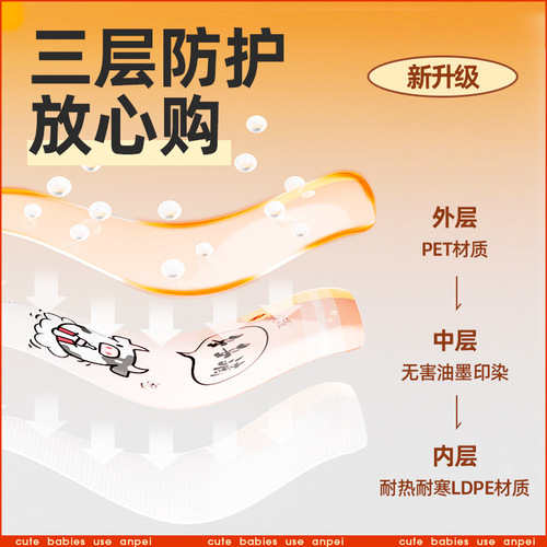 Equipped with baby milk powder bag, sealed storage bag, disposable milk powder box, breast milk preservation bag, portable out-and-out packaging box
