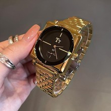 weneed方形大表盘手表女2025新款正品名牌高级感钢带轻奢小众女表