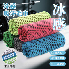 冷感タオル卸売 30*100 アウトドアスポーツ冷却冷却タオルジム 2 色速乾性クロスボーダー外国貿易