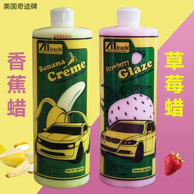 Miracle banana wax 1062 strawberry Car wax