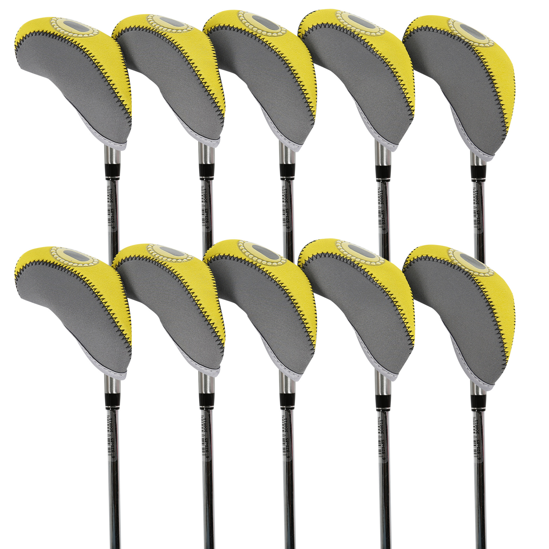 Yuefan Source Supply Juego de gorro de golf de dos colores Juego de hierro de golf Golfheadcovers