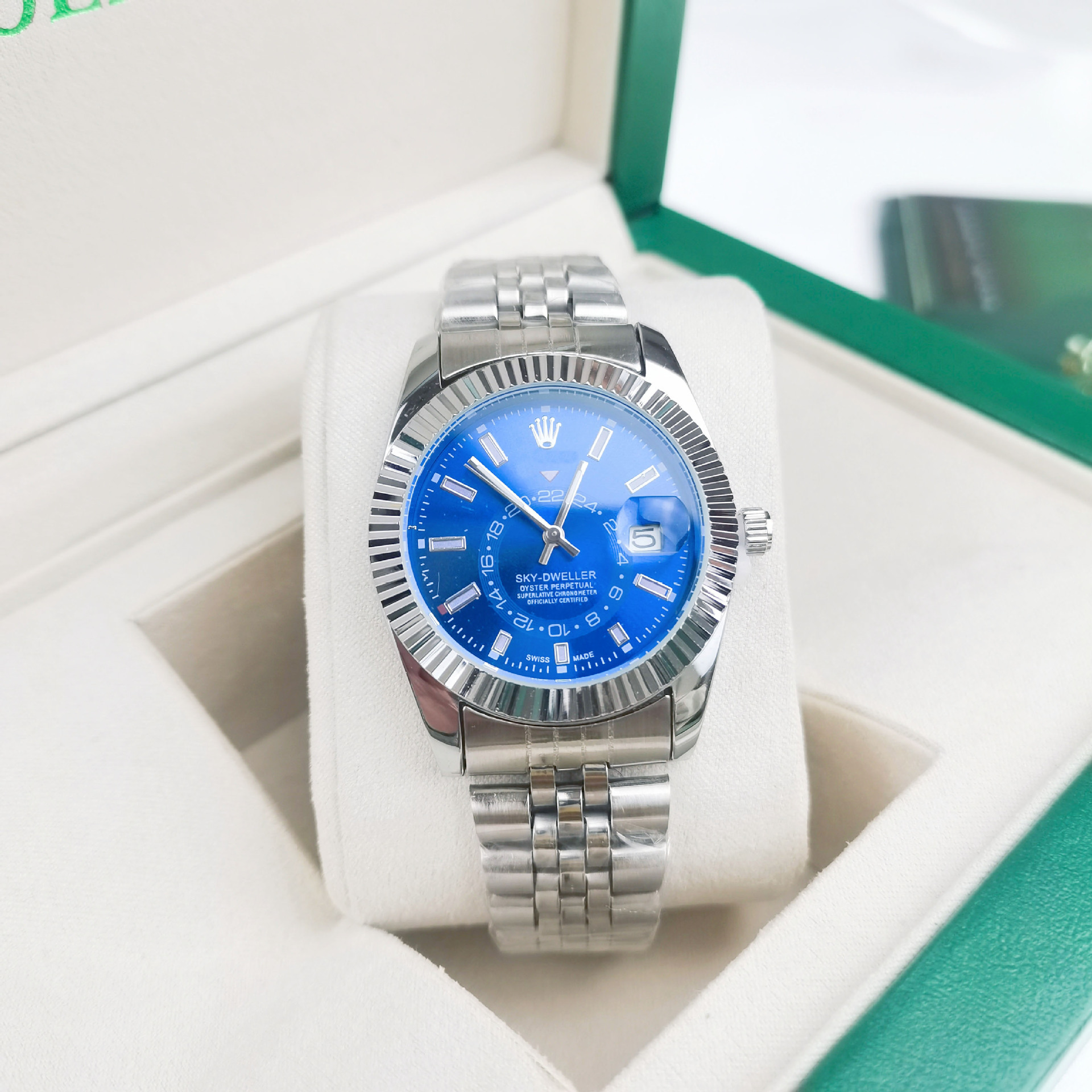 Shopee Cross-Border Delivery Log Skywalker Fully Automatic Quartz Watch Calendar Business Men's Watch Cross-Border