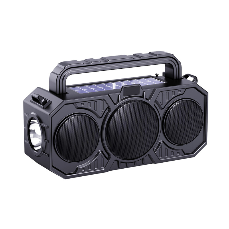 屋外無線bluetoothスピーカークロスボーダー起爆ダブルソーラー懐中電灯付きカードプレーヤー音響アフリカ|undefined