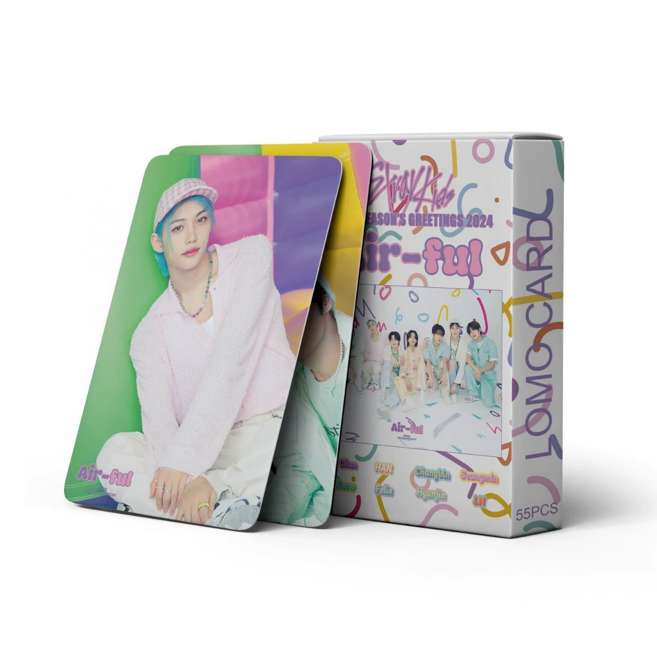 Комплексная ссылка корейский поток карта straykids pink ink giDLE Ive мужская и женская группы карта