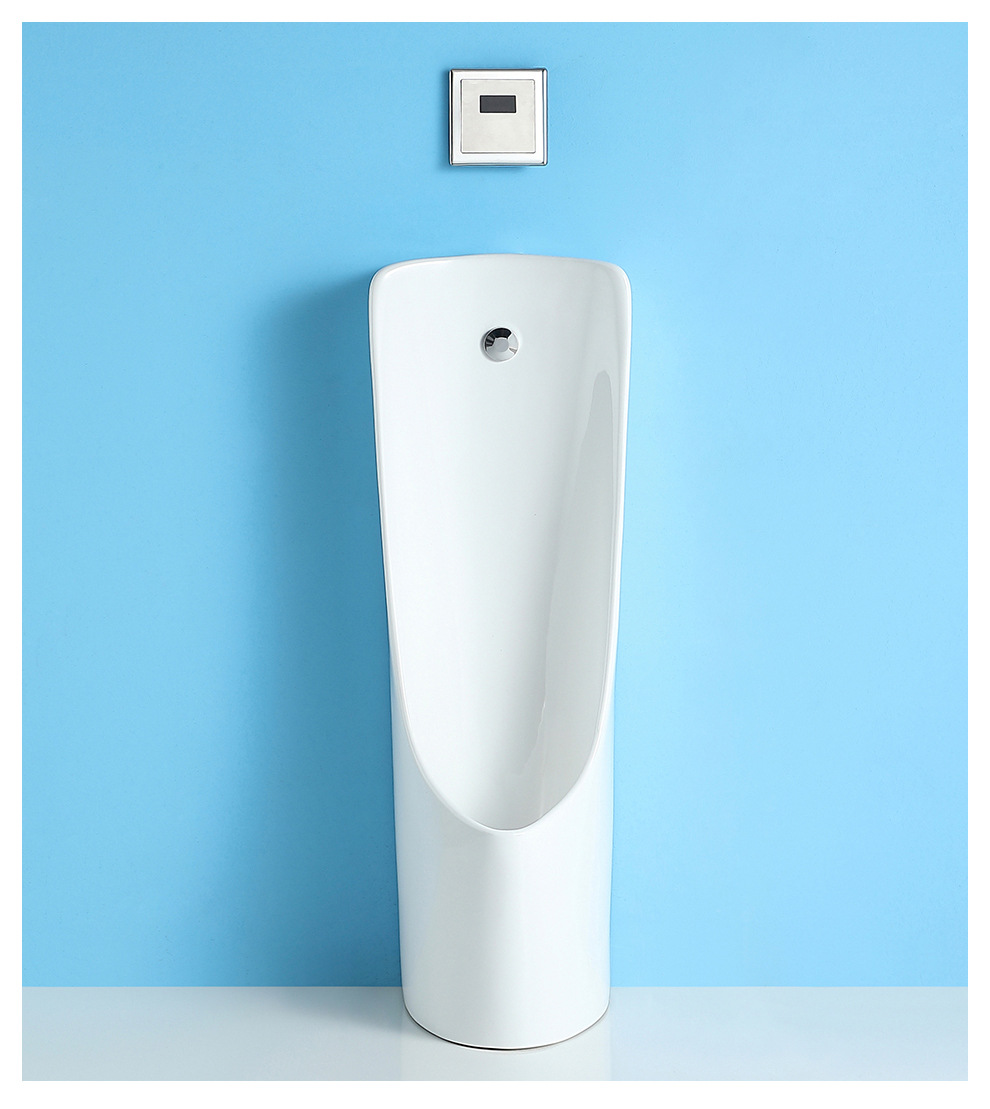 Men's urinal floor-standing wall-mounted integrated fully automatic sensor ceramic urinal, household urinal urinal undefined