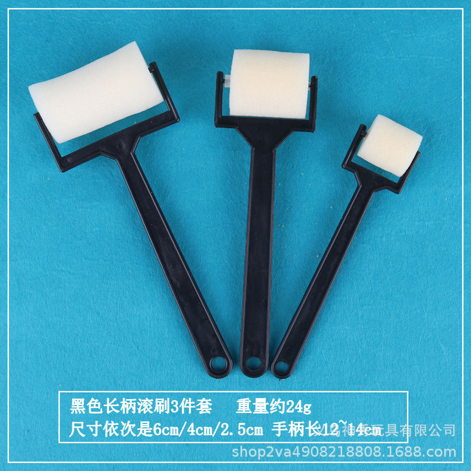 Esponja cepillo de pintura rodillo sello cepillo pintura educación temprana kindergarten área de arte graffiti herramienta material de pintura