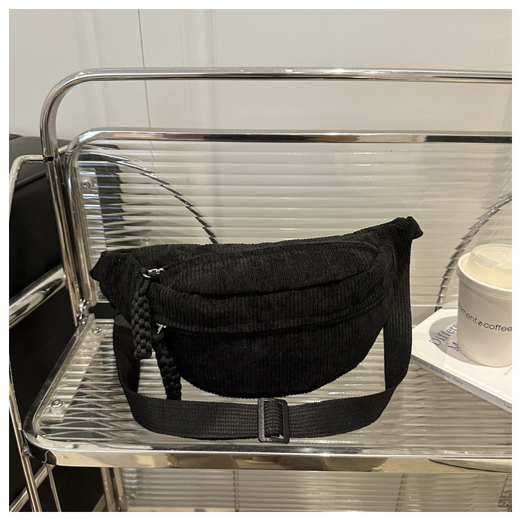 Casual simple bolso de hombro, bolso de pecho, bolso de ocio, bolso de verano para mujeres 2025, nueva moda de bolso de nicho deportivo