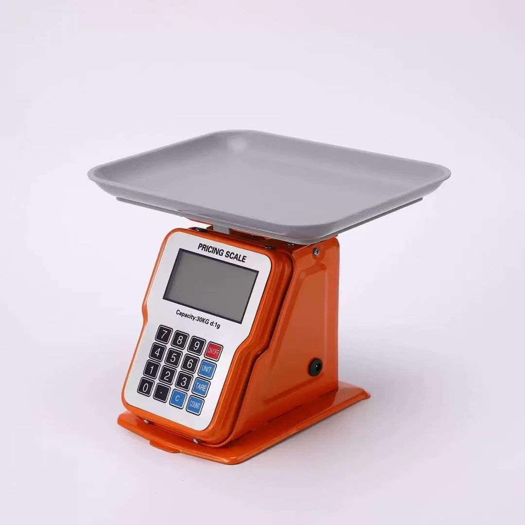 Электронные весы для кухни с циферблатом, маленькие, настольные, трехмерные, для фруктов, в фунтах, высокоточные, для взвешивания, до 30 кг