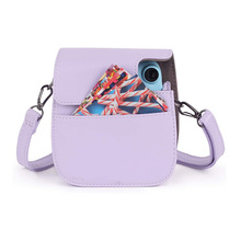 小额批发时尚MiMi纯色相机收纳盒单肩包保护套斜跨相机照片收纳包