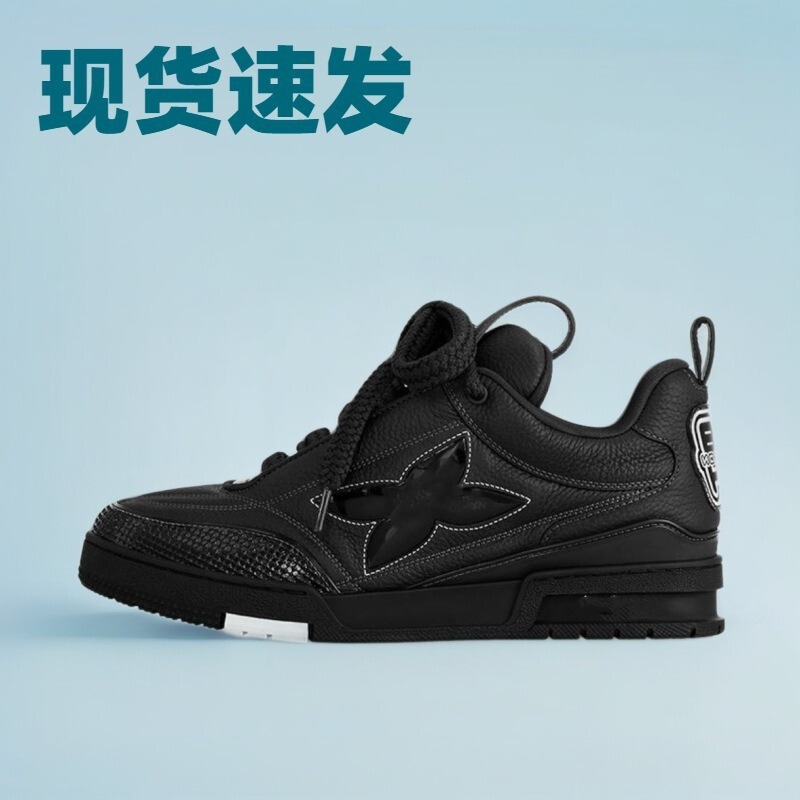 Cross-border Foreign Trade Special for Bread Shoes Increased Thick Bottom Low-top Leisure Life Board Shoes European Station White Shoes for Men Cross-border Foreign Trade Special for Bread Shoes Increased Thick Bottom Low-top Leisure Life Board Shoes European Station White Shoes for Men