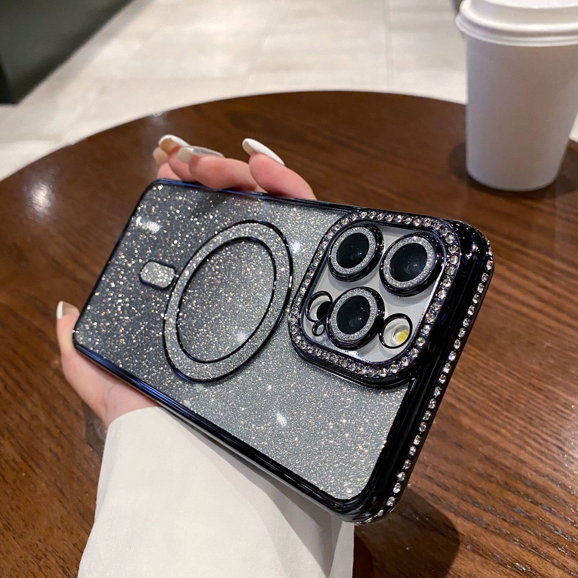 블랙 [자기 그라디언트 반짝이]