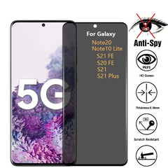Applicable for Samsung A series A14 5G anti-spy tempered film A5 high-definition S21 glass NOTE10 lite mobile phone screen protector