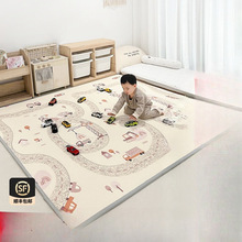 宝宝爬爬垫围栏一体婴儿加厚家用无甲醛XPE地垫儿童爬行垫