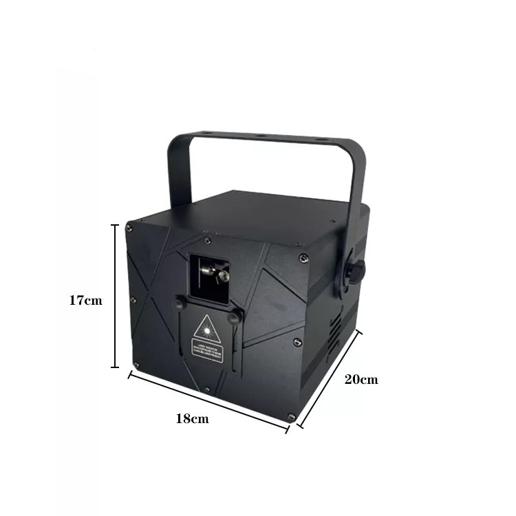 Luz DE ETAPA 3W a todo color animado láser Barra de luz láser KTV patrón de luz de exploración barra láser