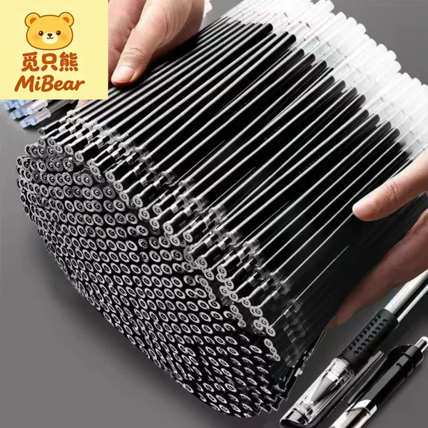 Manufacturer Wholesale Promotional Click-Action Pen Refills, Large Capacity, Durable Writing, 0.5 Bullet Tip, St Tip, Student Replacement Refills
