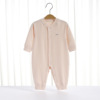 Children's demi-season pijama, overall for new born suitable for men and women, bodysuit girl's, 0-1 years