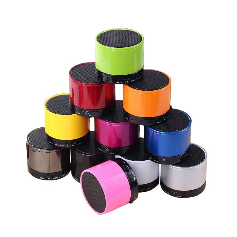 S10 tarjeta metálica bluetooth sonido tipo-C puerto mini altavoz portátil pequeño regalo de alta calidad de sonido