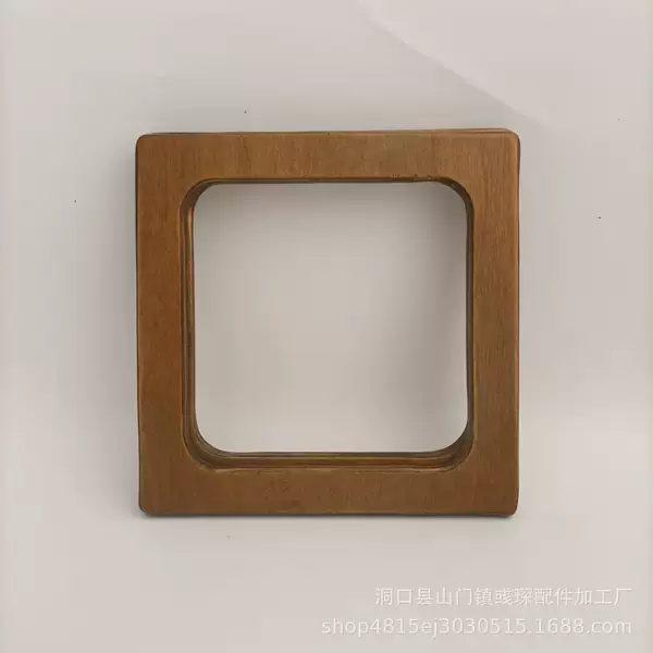 Customized Wooden Handle 15*15 Square Wooden Handle Handmade DIY Woven Bag Accessories Wooden Handle Wooden Handle