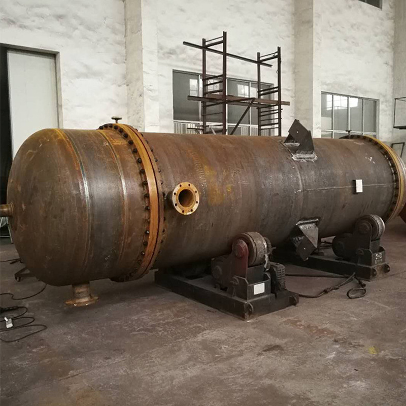 钛材列管冷凝器热交换器蒸汽不锈钢钛材质列管冷凝器设备