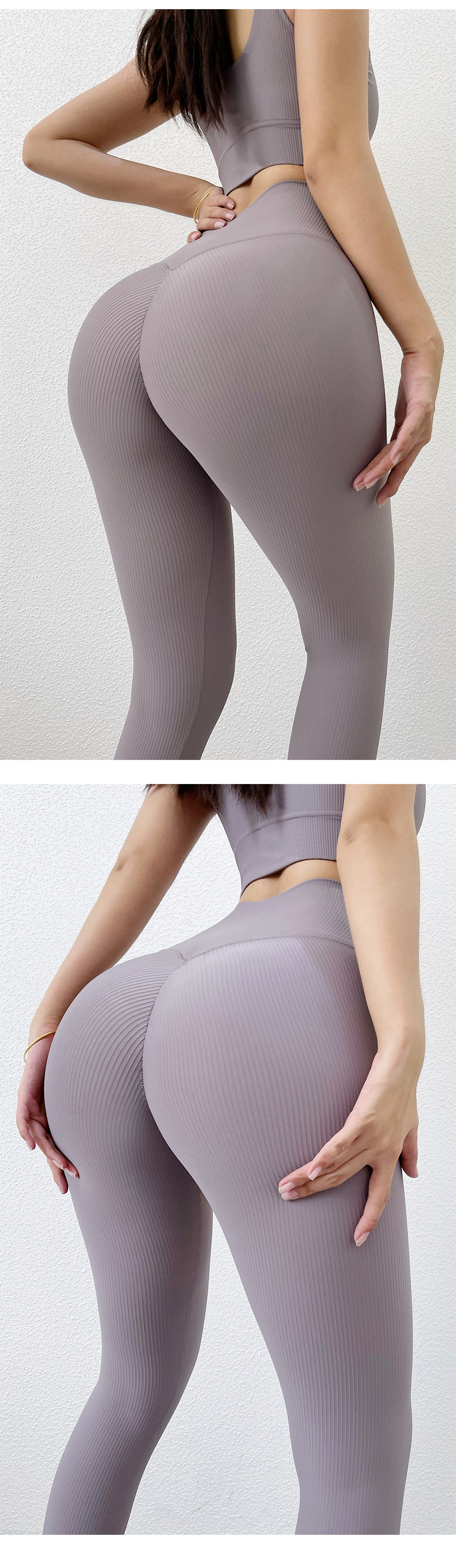 high waist sports fitness leggings Nihaostyles wholesale clothing vendor NSMYY73251