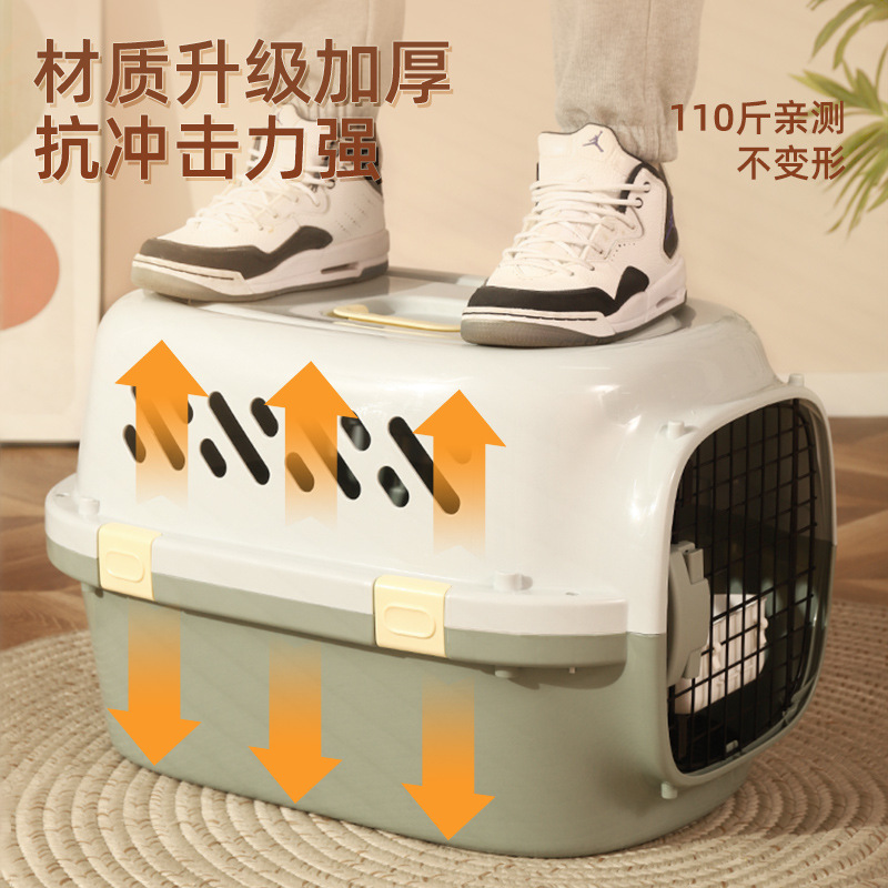 Bolsa de gato portátil al aire libre gato caja de aire cápsula espacial envío jaula de perro caja de gato perro mochila de gran capacidad jaula para mascotas