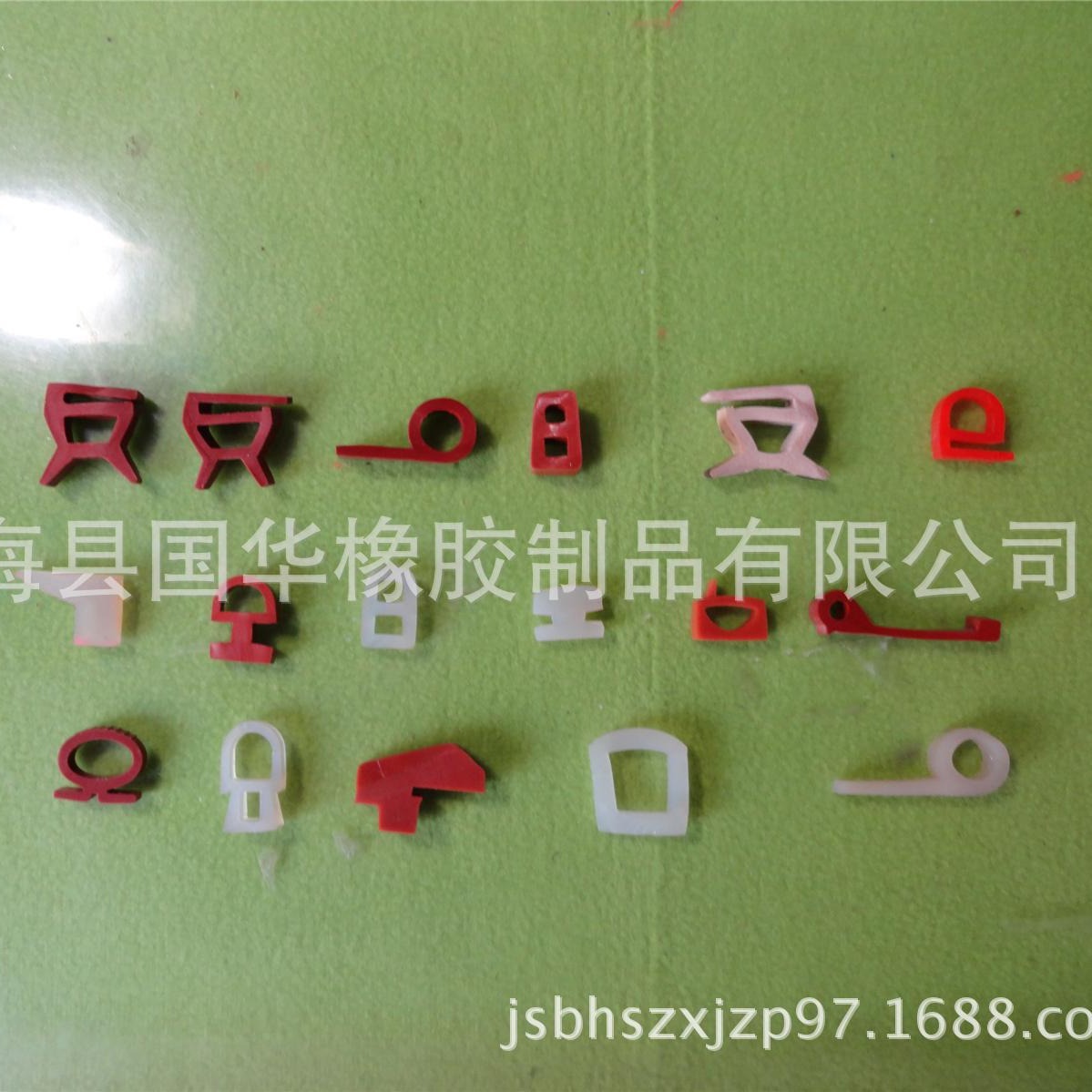 定型机硅胶条,硅胶管.乘福定型圈密封条（截面图）