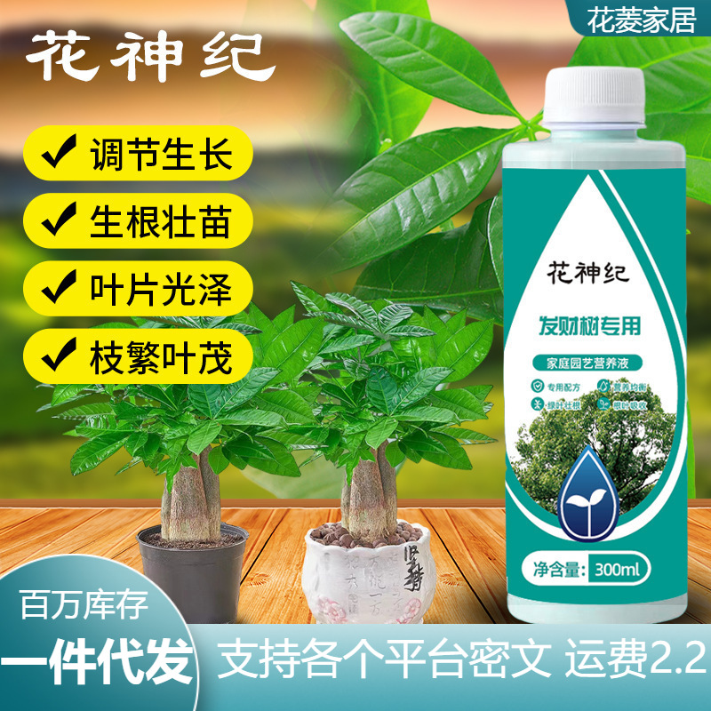 Special Nutrient Solution for Facai Tree Household Flowers and Green Plants Hydroponic Universal Liquid Fertilizer for Rooting and Strong Seedling
