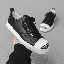 2025新款低帮小众开口笑男鞋学生潮流运动休闲板鞋男一件代发X285