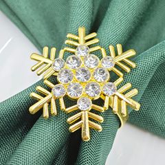 新しいクリスマスのアイデアには、雪の花のナプキンリングを入れて、ホテルのテーブルの装飾を飾って、メーカーの卸売りをします。