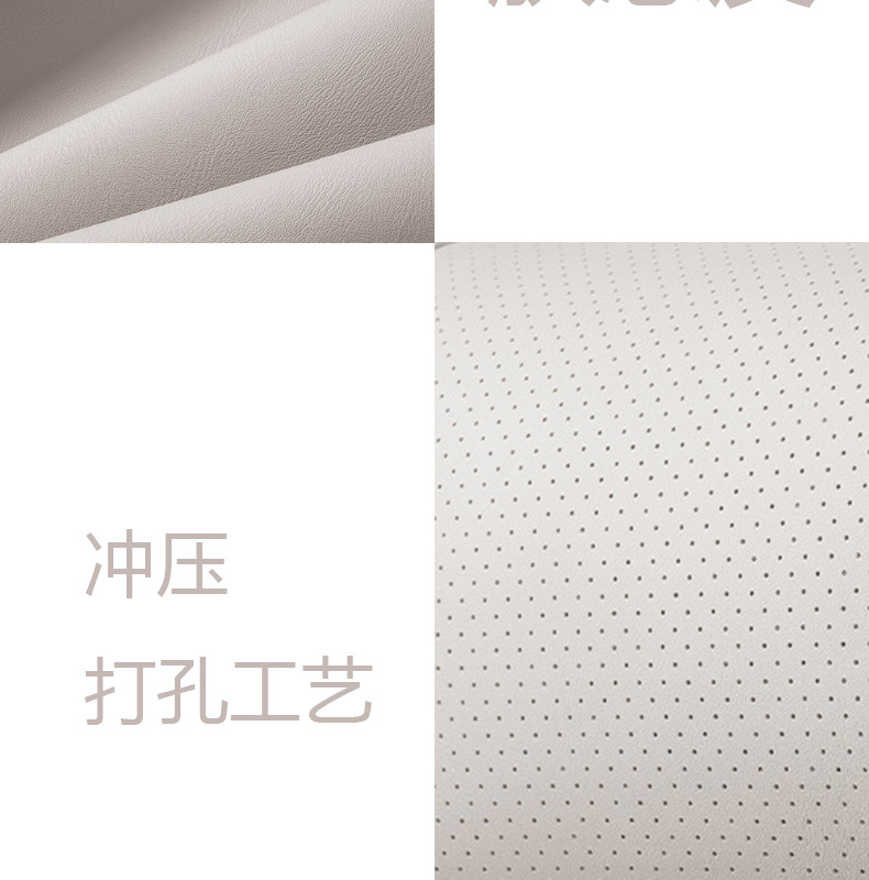 Cross-Border Car Headrest and Lumbar Support, Universal Original Factory Headrest, Neck Pillow, Lumbar Support, Comfort Pillow, Waist Protector, Nappa Leather Waist Protector