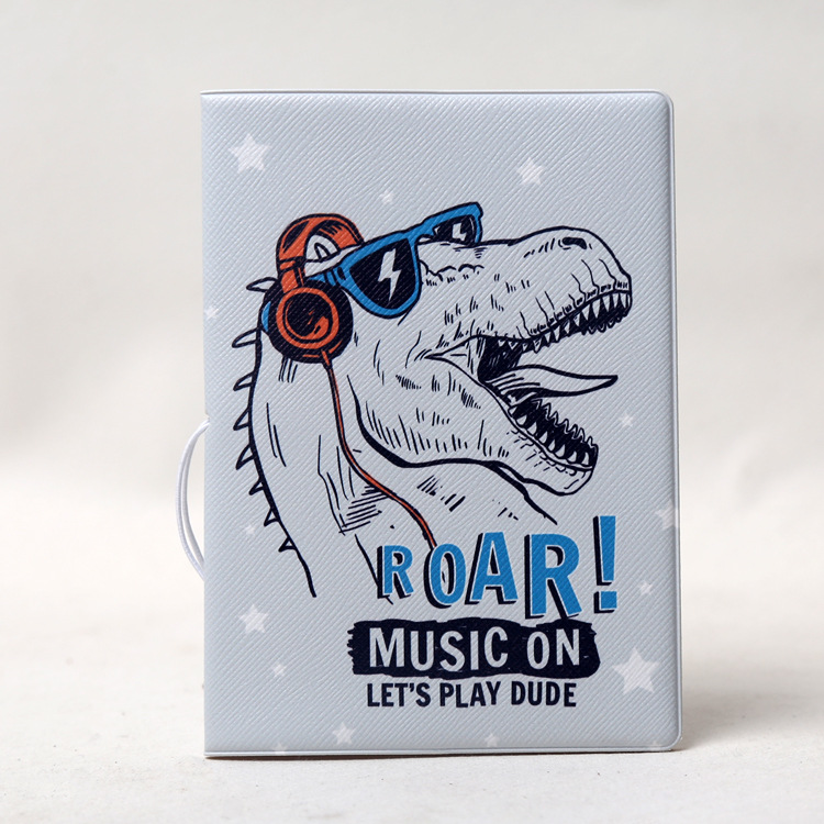 Unisex Gender Unisex Cute Dinosaur Pvc Passport Holders