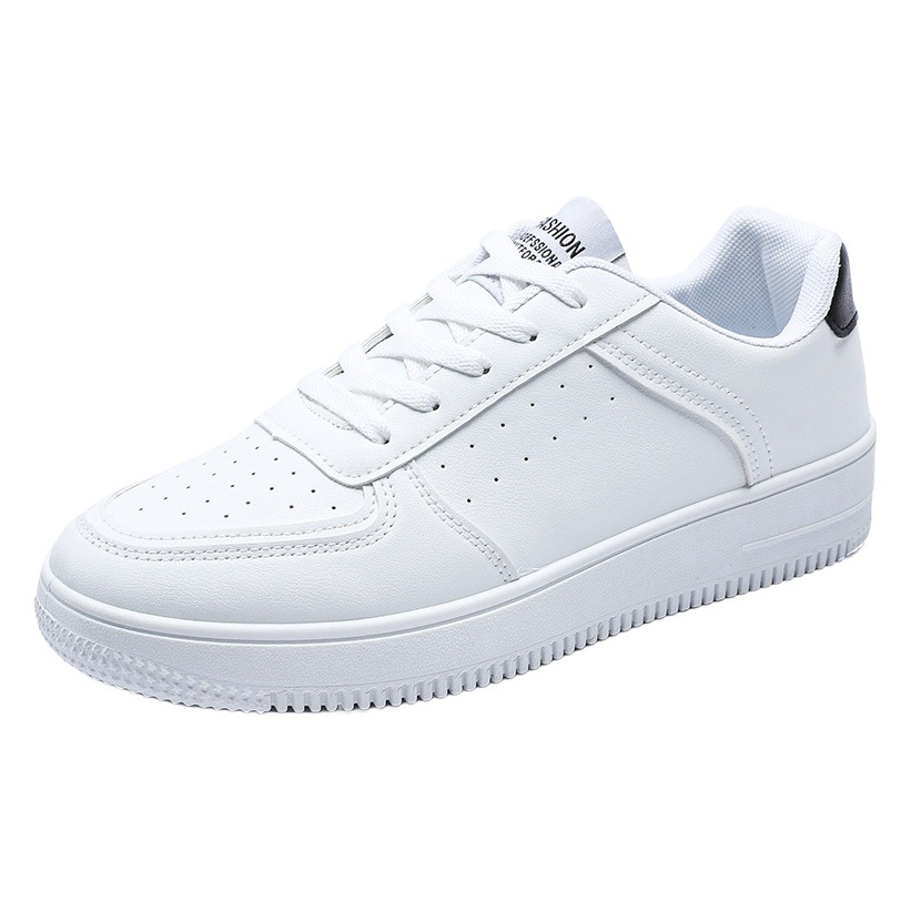 Yingsheng zapatillas clásicas transpirables de primavera, zapatos de moda para hombres, zapatos deportivos versátiles de moda informal, zapatos blancos bajos para estudiantes