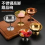 定制金色不锈钢小吃冰淇淋杯