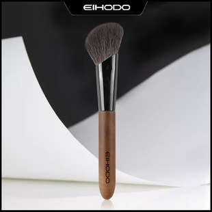 Cangzhou Makeup Brush Contour Brush Beveled Contour Brush Animal Hair Side Face Shadow Brush One Set Facial Contour Side