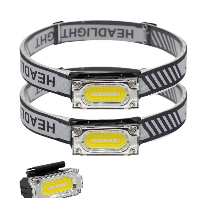 Lámpara de luz fuerte superbrillante carga especial de pesca nocturna lámpara de mina lámpara de iluminación montada en la cabeza al aire libre inducción de montaña larga duración