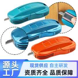 批发伸缩式汽车型美工刀办公裁纸拆箱刀雨刮修复器研磨条手工小刀